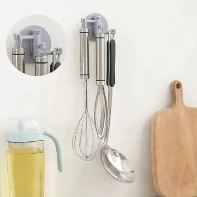 Adhesive Hanging Multifunctional Wall Hooks (2 pc)